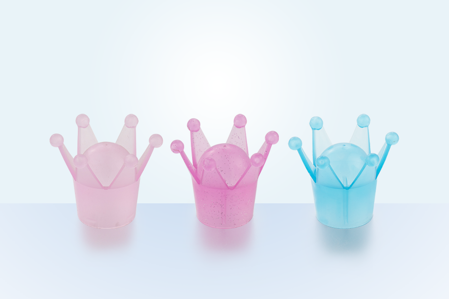 플라스틱 화려한 크라운 향수 뚜껑