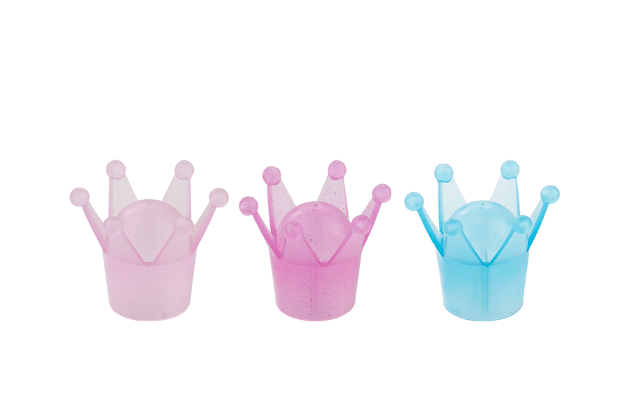 플라스틱 화려한 크라운 향수 뚜껑